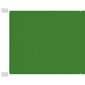 vidaXL vertikaalne varikatus heleroheline 140x360 cm Oxfordi kangas цена и информация | Päikesevarjud, markiisid ja alused | kaup24.ee