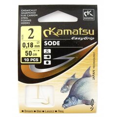 Крючки с поводком KAMATSU Sode Bream 50см Nr.8 цена и информация | Крючки для рыбалки | kaup24.ee