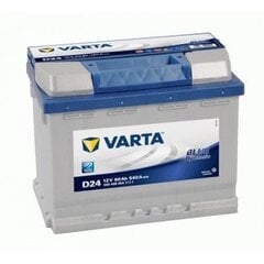 Аккумулятор VARTA BLUE 60AH 540A D24 цена и информация | Varta Автотовары | kaup24.ee