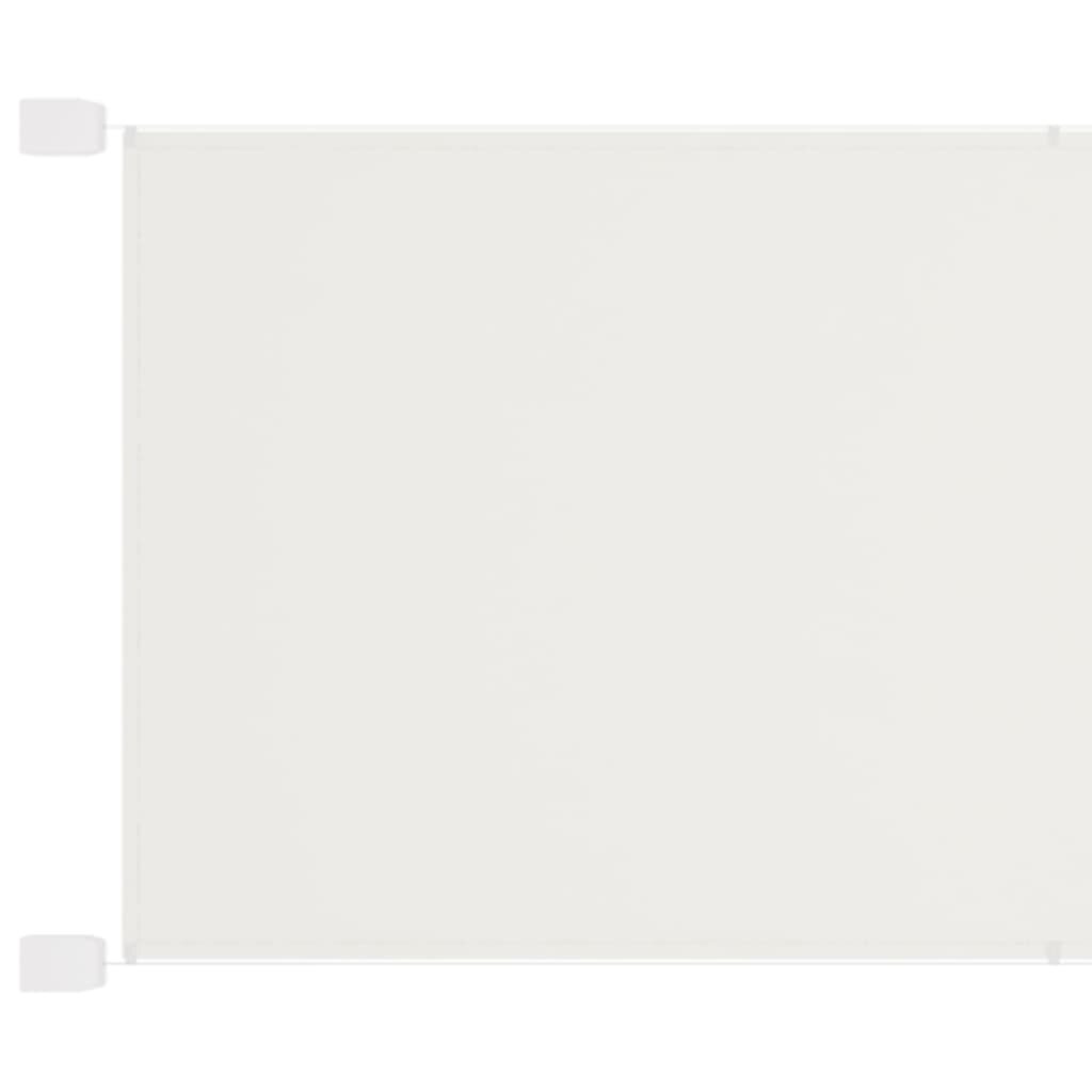 vidaXL vertikaalne varikatus valge 250x420 cm Oxfordi kangas цена и информация | Päikesevarjud, markiisid ja alused | kaup24.ee