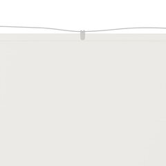 vidaXL vertikaalne varikatus valge 180x1000 cm Oxfordi kangas hind ja info | Päikesevarjud, markiisid ja alused | kaup24.ee