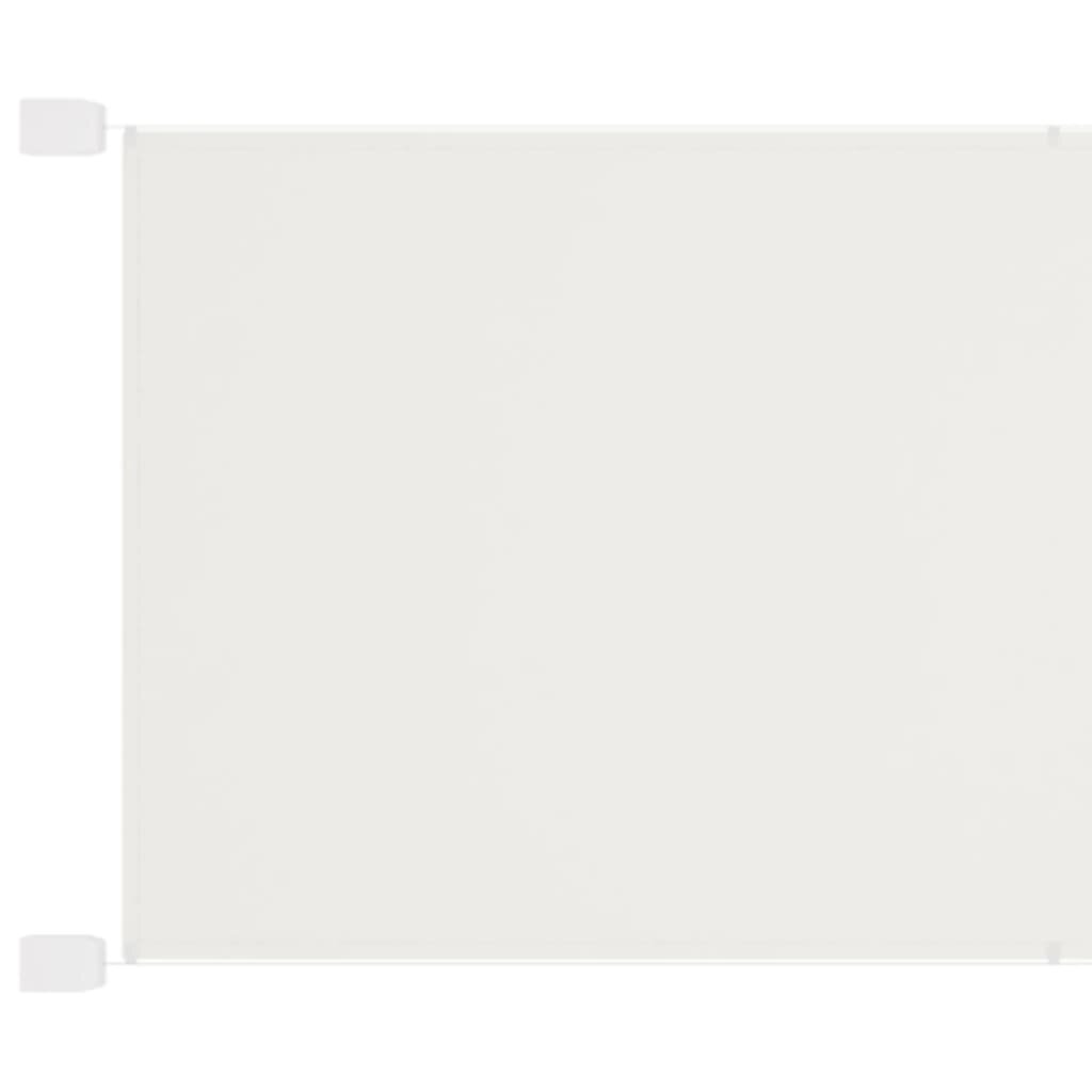 vidaXL vertikaalne varikatus valge 140x600 cm Oxfordi kangas hind ja info | Päikesevarjud, markiisid ja alused | kaup24.ee