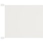 vidaXL vertikaalne varikatus valge 100x1000 cm Oxfordi kangas hind ja info | Päikesevarjud, markiisid ja alused | kaup24.ee
