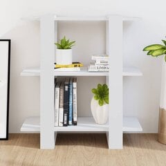 vidaXL raamaturiiul/ruumijagaja, valge, 80x30x87 cm hind ja info | Riiulid | kaup24.ee