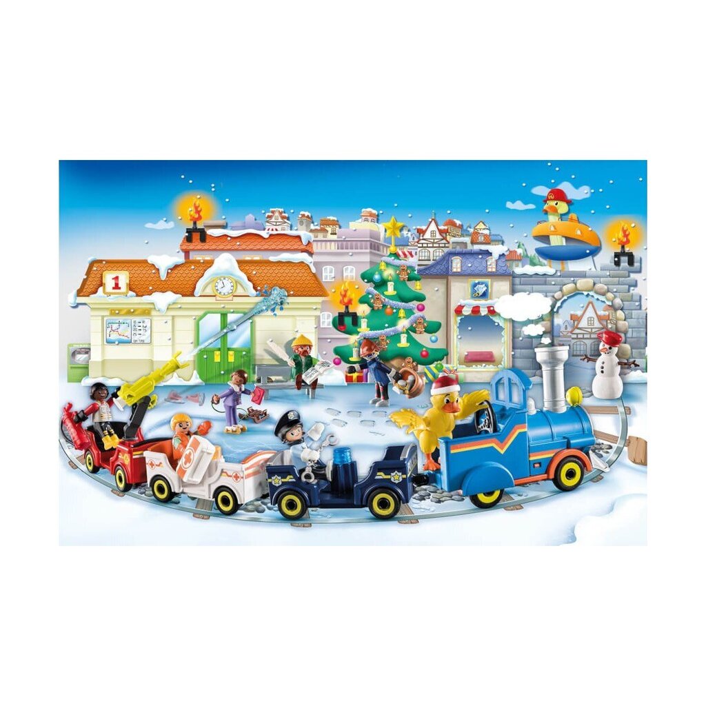 70901 PLAYMOBIL® Advendikalender Duck On Call hind ja info | Klotsid ja konstruktorid | kaup24.ee