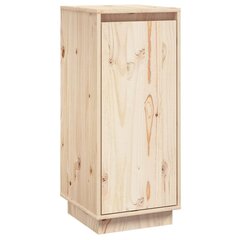 vidaXL puhvetkapp, 31,5x34x75 cm, toekas männipuit hind ja info | Elutoa väikesed kapid | kaup24.ee
