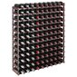 vidaXL veiniriiul 120 pudelile, pruun, männipuit hind ja info | Riiulid | kaup24.ee