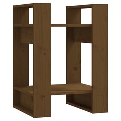Книжный шкафчик vidaXL, коричневый цена и информация | Полки | kaup24.ee