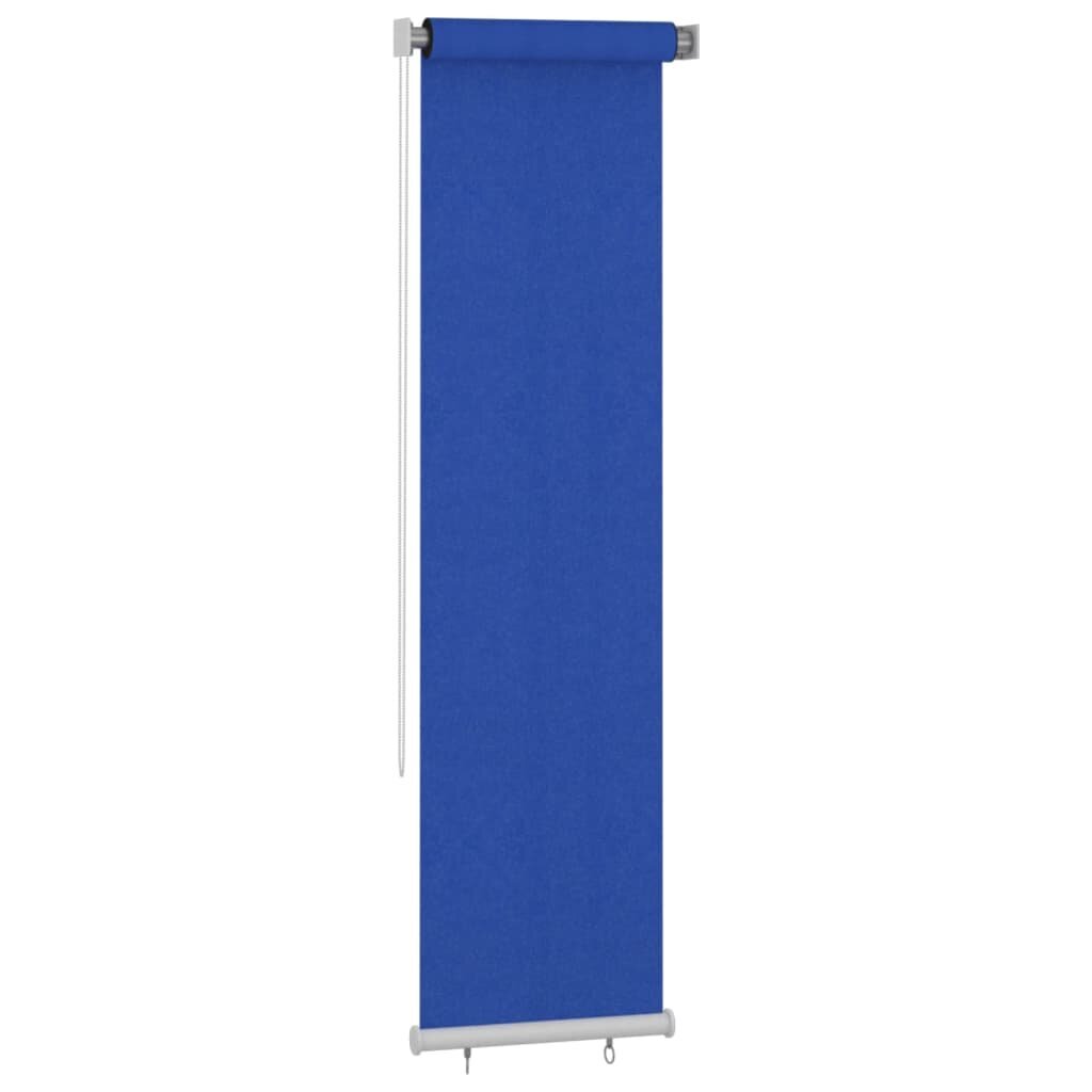 vidaXL väliruloo, 60 x 230 cm, sinine, HDPE hind ja info | Voldikkardinad | kaup24.ee