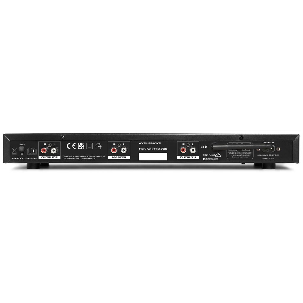 Meediapleier Vonyx V x 2usb Mk2 Twin, Usb / Sd / Bt hind ja info | Koduaudio ja "Soundbar" süsteemid | kaup24.ee