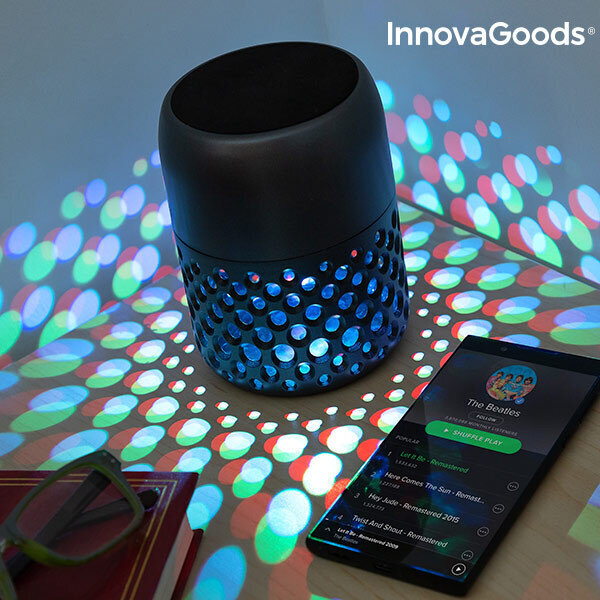 InnovaGoods Mandalamp Bluetooth Kõlariga Laetav LED Lamp hind ja info | Laualambid | kaup24.ee