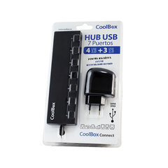 CoolBox HUBCOO356A цена и информация | Адаптеры и USB-hub | kaup24.ee