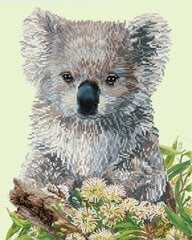 Алмазная мозаика Koala Eucalyptus Blossom, 41x51 цена и информация | Алмазная мозаика | kaup24.ee