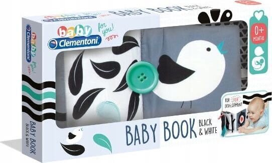 Esimesed kuud – must-valge raamat, Clementoni hind ja info | Imikute mänguasjad | kaup24.ee