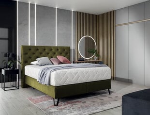 Кровать NORE Cortina, 140x200 см, зеленый цвет цена и информация | Кровати | kaup24.ee