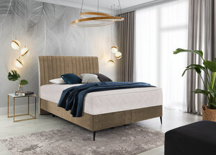 Кровать NORE Blanca, 140x200 см, бежевый цвет цена и информация | Кровати | kaup24.ee