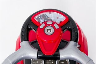 Машинка - каталка с ручкой, резиновые колёса HZ614R Red цена и информация | Игрушки для малышей | kaup24.ee