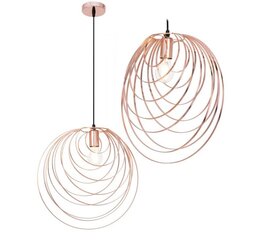 Geomeetriline laelamp, Rose Gold App427-1cp цена и информация | Потолочный светильник, 38 x 38 x 24 см | kaup24.ee