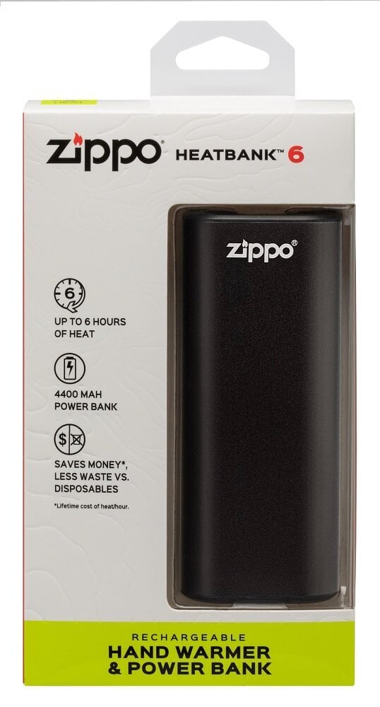 Zippo kätesoojendi/akupank HeatBank® 6 Laetav hind ja info | Akupangad | kaup24.ee