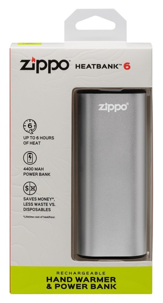 Zippo kätesoojendi/akupank HeatBank® 6 Laetav цена и информация | Akupangad | kaup24.ee
