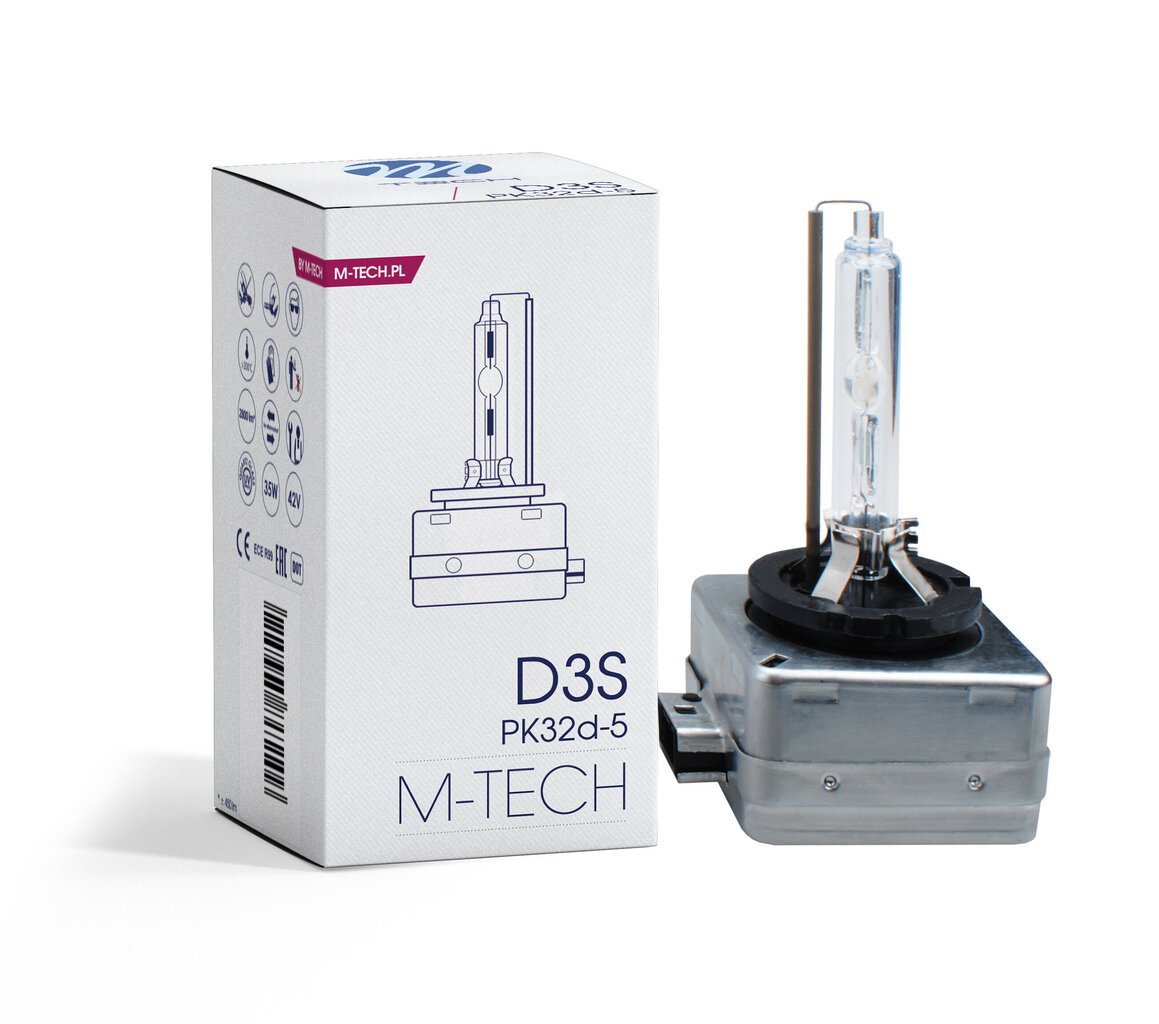 M-TECH Basic D3S 5000K Xenon pirn hind ja info | Autopirnid | kaup24.ee