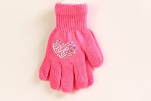 Детские перчатки 8225091-1674, розовые цена и информация | Аксессуары для детей  | kaup24.ee