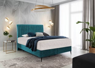 Кровать NORE Blanca, 160х200 см, бирюзовый цвет цена и информация | Кровати | kaup24.ee