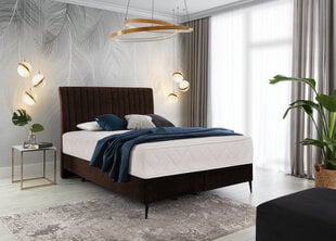 Кровать NORE Blanca, 160х200 см, темно-коричневый цвет цена и информация | Кровати | kaup24.ee