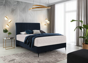 Кровать NORE Blanca, 140x200 см, темно-синий цвет цена и информация | Кровати | kaup24.ee