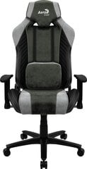 Mänguritool Aerocool BARON AeroSuede Universal gaming chair Green, Grey цена и информация | Офисные кресла | kaup24.ee