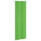vidaXL rõdusirm, heleroheline, 80 x 240 cm, Oxfordi kangas цена и информация | Päikesevarjud, markiisid ja alused | kaup24.ee