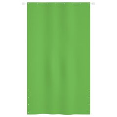 vidaXL rõdusirm, heleroheline, 140 x 240 cm, Oxfordi kangas цена и информация | Зонты, маркизы, стойки | kaup24.ee