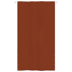 vidaXL rõdusirm, terrakota, 160x240 cm, oxford-kangas hind ja info | Päikesevarjud, markiisid ja alused | kaup24.ee
