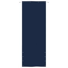 vidaXL rõdusirm, sinine, 80 x 240 cm, Oxfordi kangas hind ja info | Päikesevarjud, markiisid ja alused | kaup24.ee