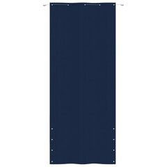 vidaXL rõdusirm, sinine, 100 x 240 cm, Oxfordi kangas hind ja info | Päikesevarjud, markiisid ja alused | kaup24.ee