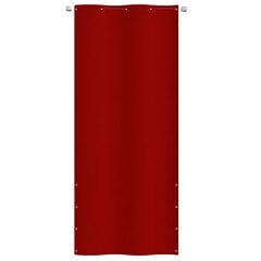 vidaXL rõdusirm, punane, 100 x 240 cm, Oxfordi kangas цена и информация | Зонты, маркизы, стойки | kaup24.ee