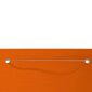 vidaXL rõdusirm, oranž, 100 x 240 cm, Oxfordi kangas hind ja info | Päikesevarjud, markiisid ja alused | kaup24.ee