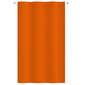 vidaXL rõdusirm, oranž, 140 x 240 cm, Oxfordi kangas цена и информация | Päikesevarjud, markiisid ja alused | kaup24.ee
