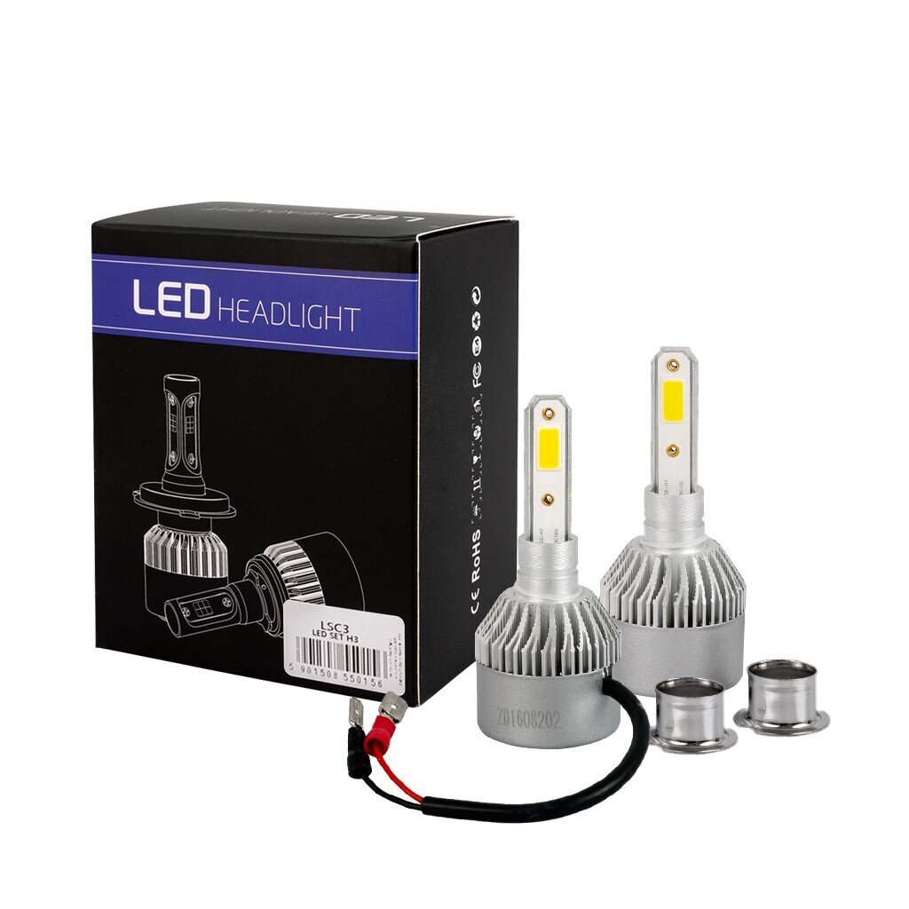 LED komplekt H3 hind ja info | Autopirnid | kaup24.ee