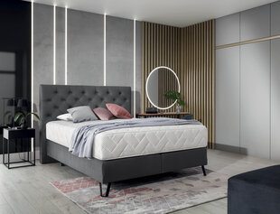 Кровать NORE Cortina, 180x200 см, темно-серый цвет цена и информация | Кровати | kaup24.ee