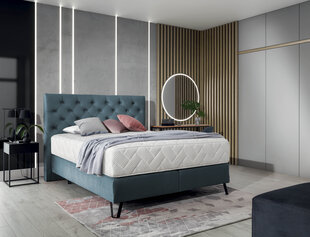 Кровать NORE Cortina, 180x200 см, светло-синий цвет цена и информация | Кровати | kaup24.ee