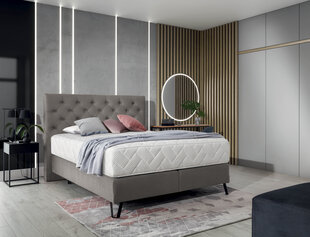 Кровать NORE Cortina, 160x200 см, бежевый цвет цена и информация | Кровати | kaup24.ee