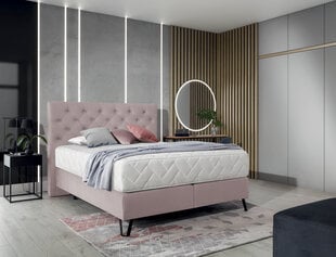 Кровать NORE Cortina, 140x200 см, розовый цвет цена и информация | Кровати | kaup24.ee
