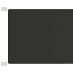 vidaXL vertikaalne varikatus antratsiit 100x1200 cm Oxfordi kangas hind ja info | Päikesevarjud, markiisid ja alused | kaup24.ee