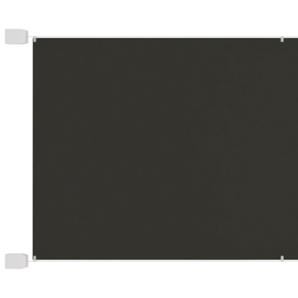 vidaXL vertikaalne varikatus antratsiit 60x1000 cm Oxfordi kangas hind ja info | Päikesevarjud, markiisid ja alused | kaup24.ee