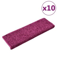 vidaXL trepimatid 10 tk, 65 x 25 cm, violetne hind ja info | Vaibad | kaup24.ee