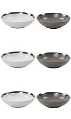 Набор керамических глубоких тарелок GLAMOUR VENICE, 20 см, 6 шт. цена и информация | Посуда, тарелки, обеденные сервизы | kaup24.ee