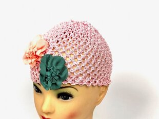 Детская шляпочка, Розовый цена и информация | Шапки, перчатки, шарфы для девочек | kaup24.ee