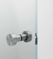 Poolringikujuline dušisein IDO Showerama 10-41 700, osaliselt mattklaas hind ja info | Dušikabiinide uksed ja seinad | kaup24.ee