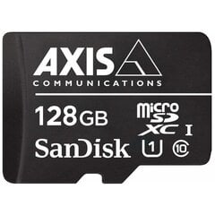 SD-mälukaart Axis 01491-001 128GB hind ja info | Mobiiltelefonide mälukaardid | kaup24.ee